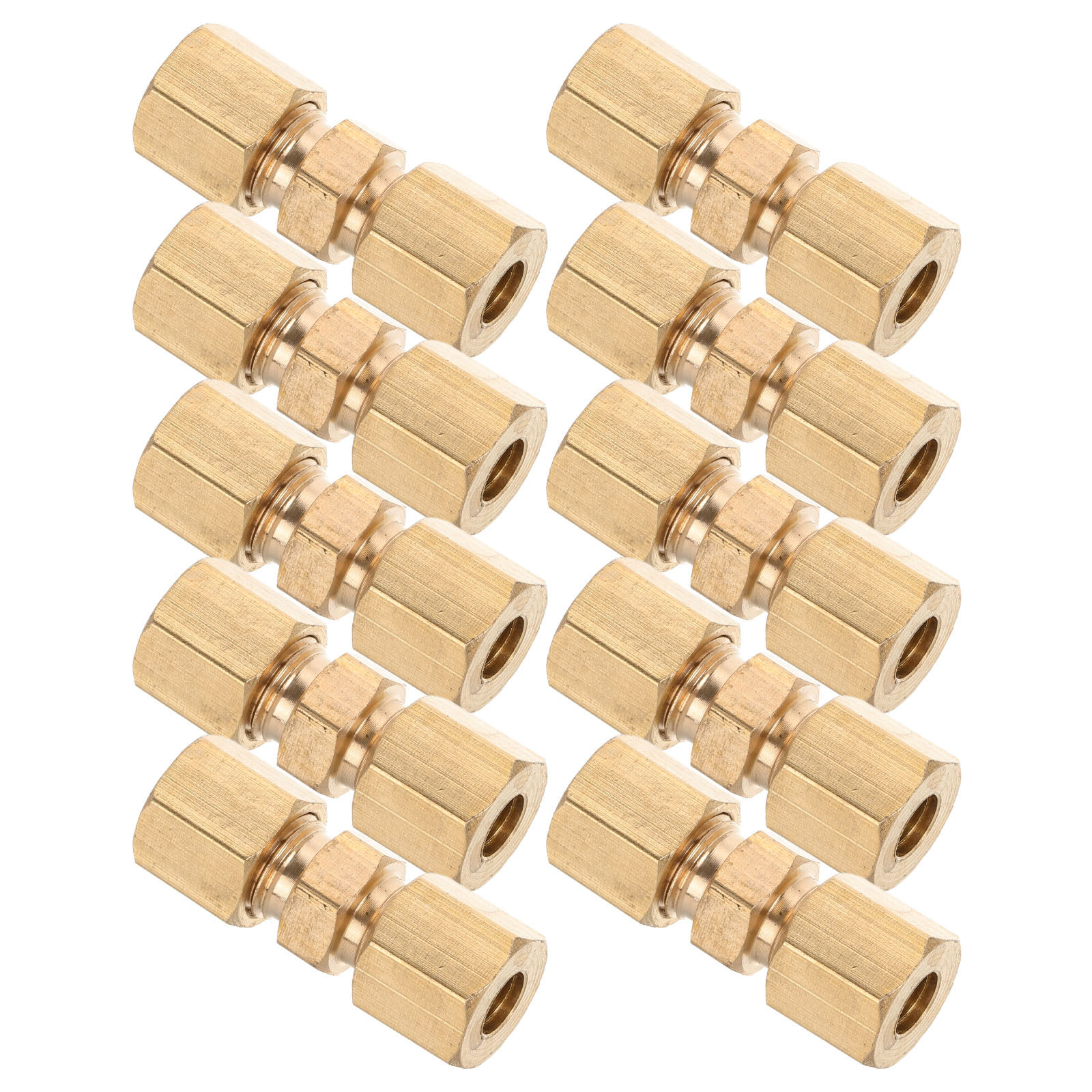 10개입, 황동 재질의 브레이크 라인 연결 부속품, 압 - Compression Fitting Brass 리뷰 및 가격